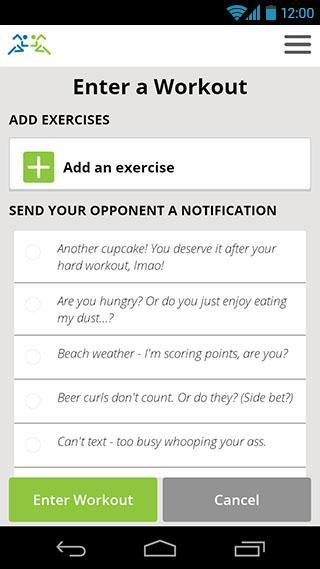 Fitness Against Friends