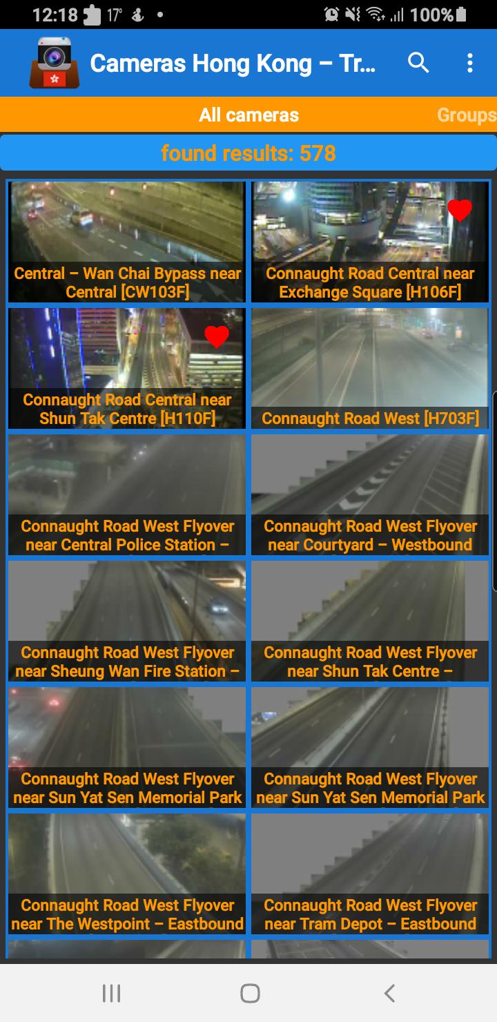 Cameras Hong Kong - traffic