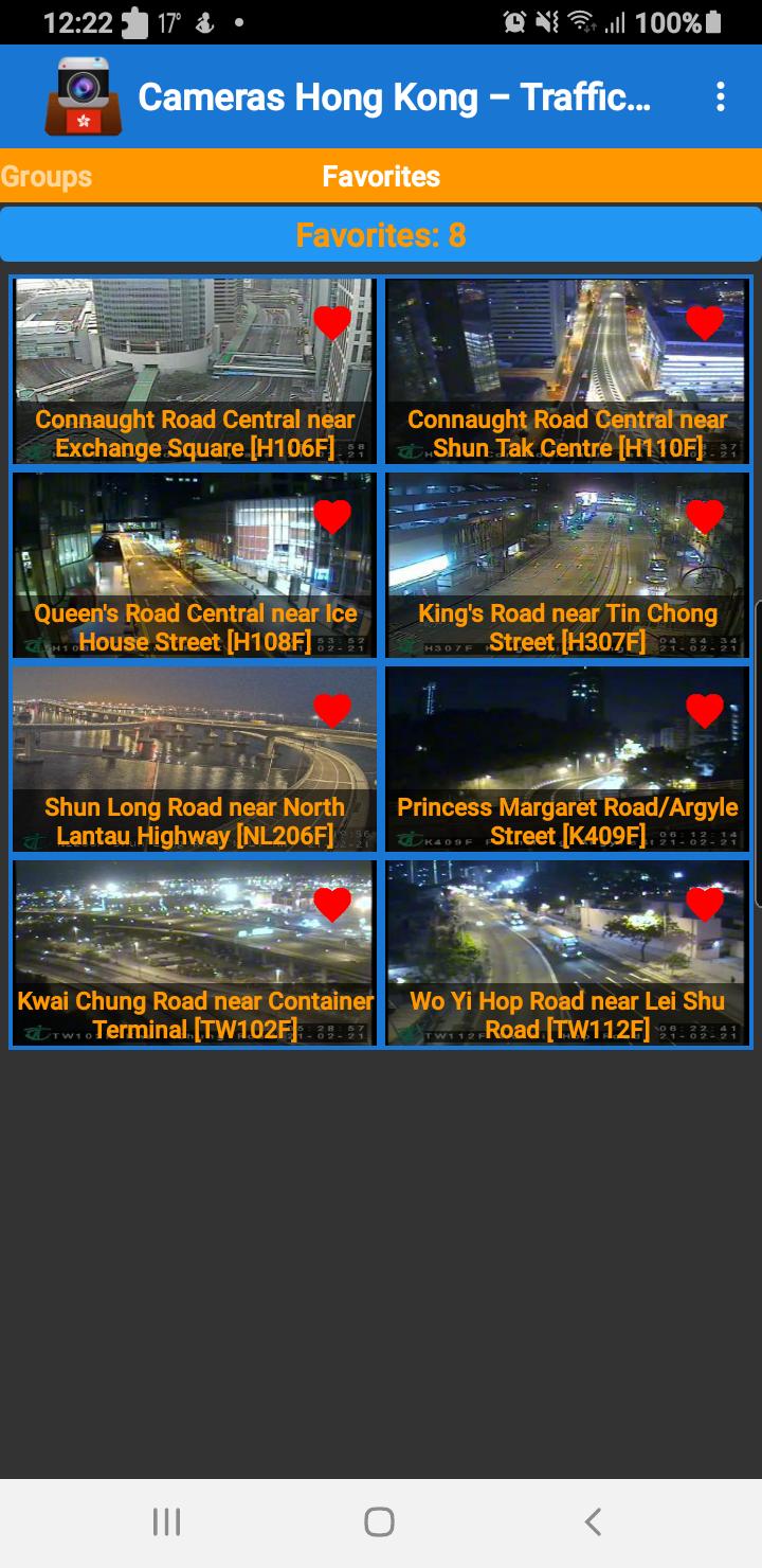 Cameras Hong Kong - traffic