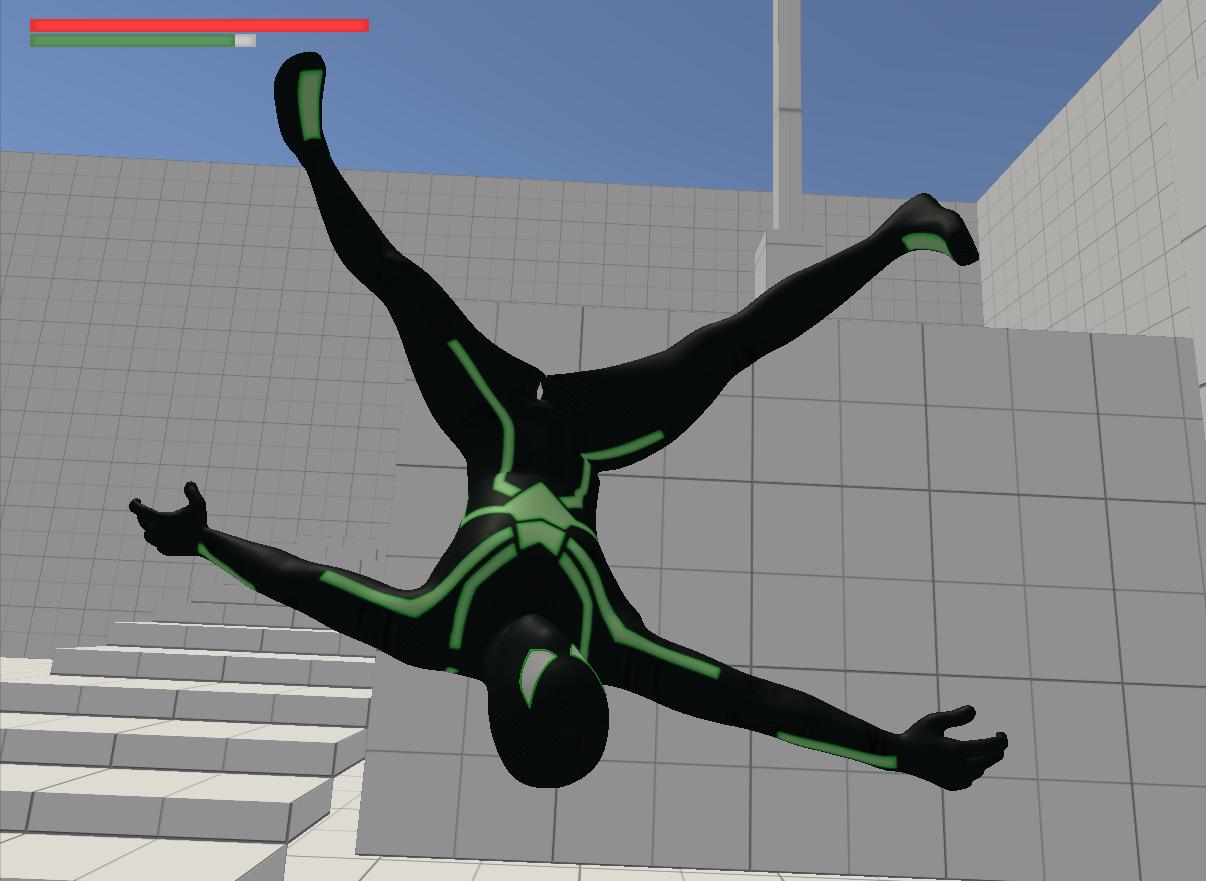 Spider Black Hero: Real Final Battle Ragdoll Fight