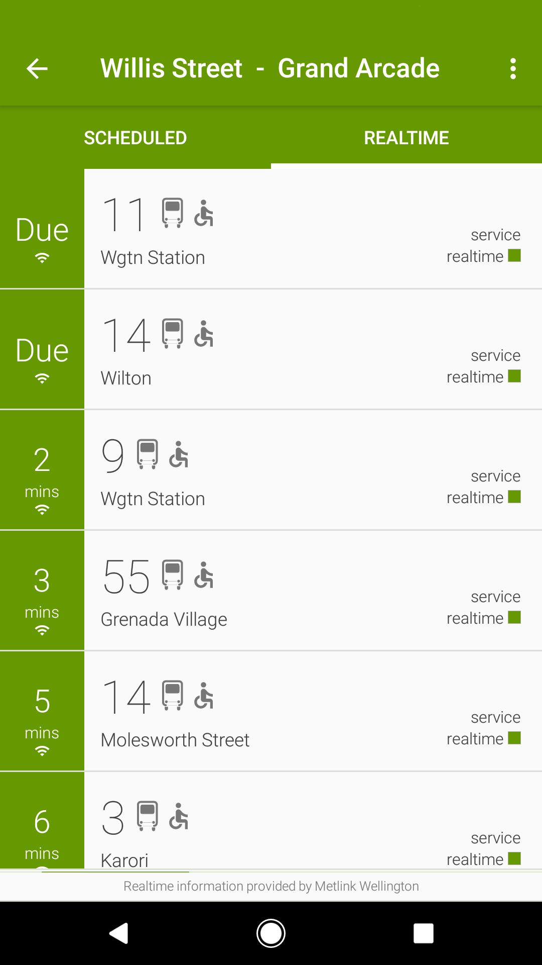 Arrivo Wellington Lite Transit