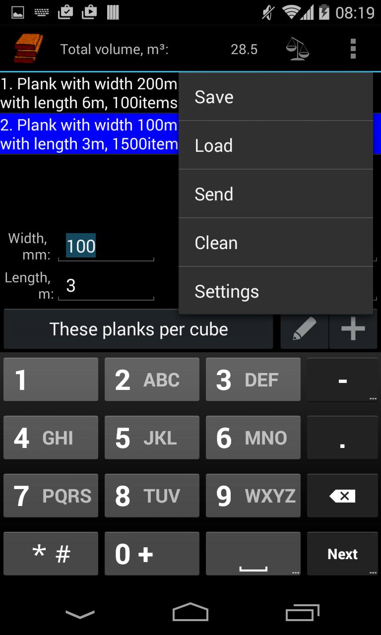 Timber Volume Calculator