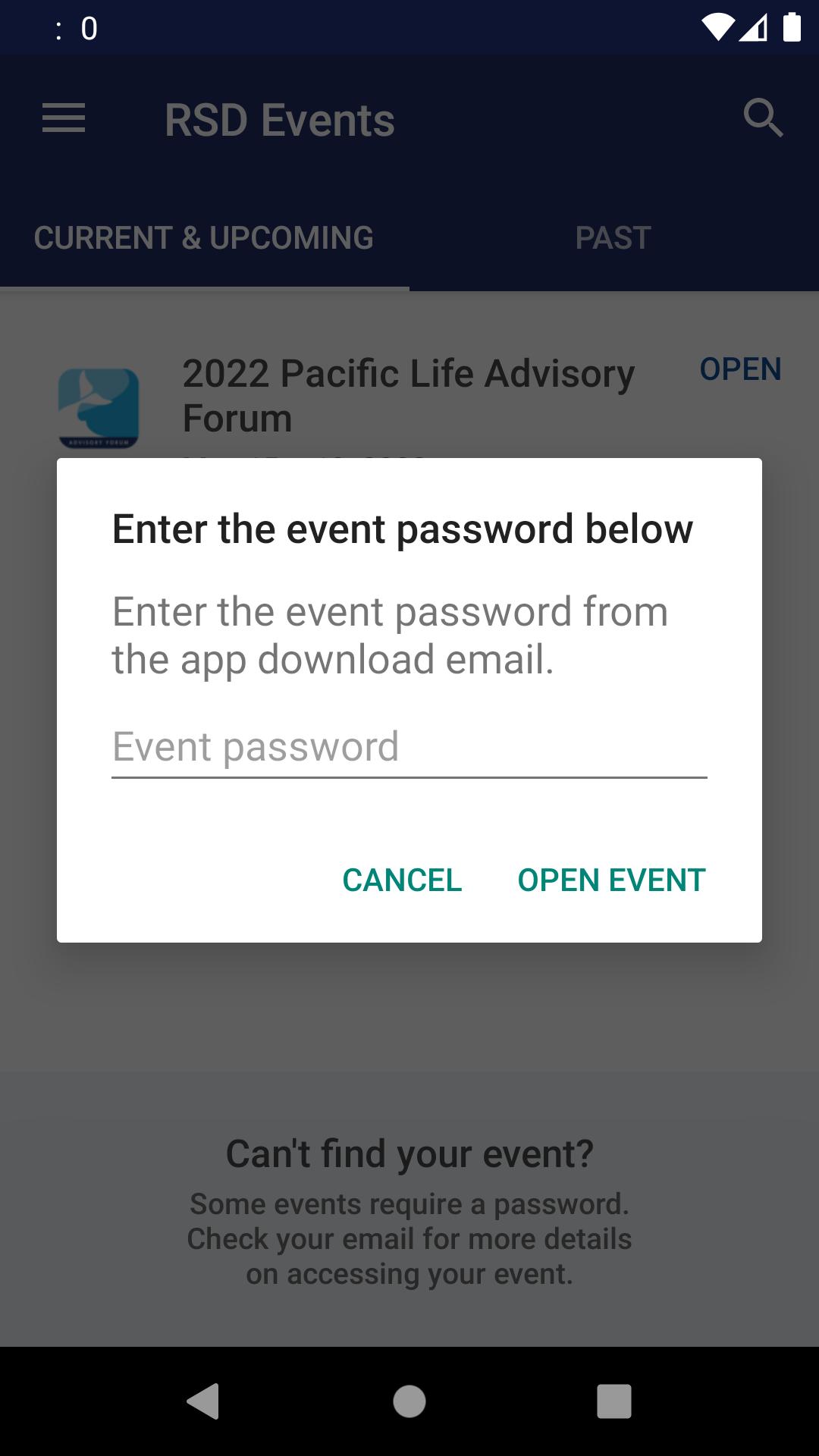 Pacific Life RSD Events