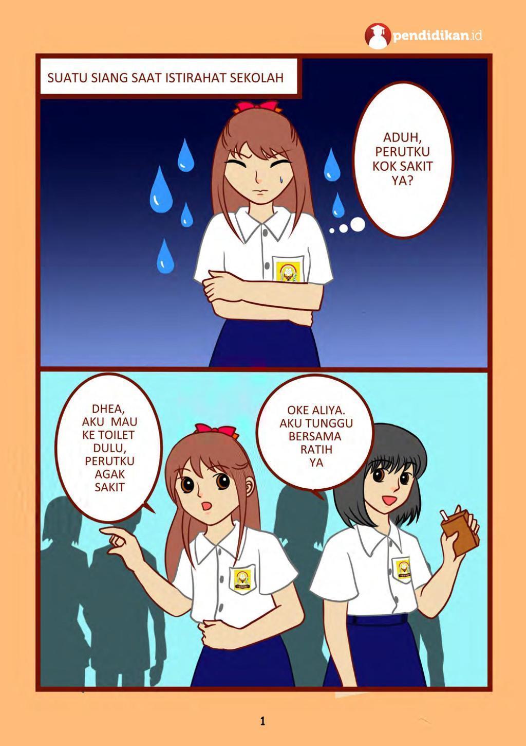 My First Period - Literacy Comic