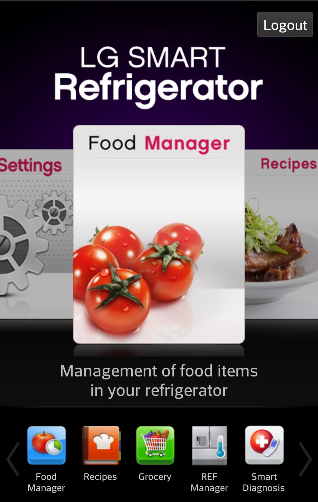 LG Smart Refrigerator