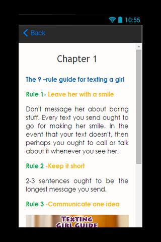 Texting Girl Guide