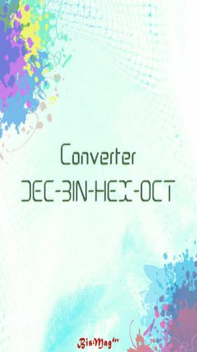 Converter DEC-BIN-HEX-OCT