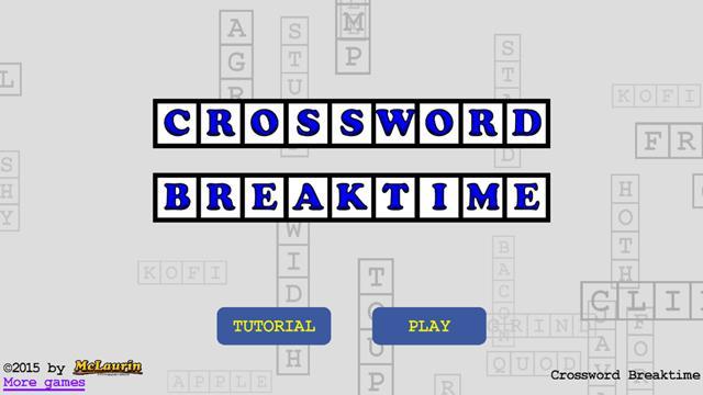 Crossword Breaktime