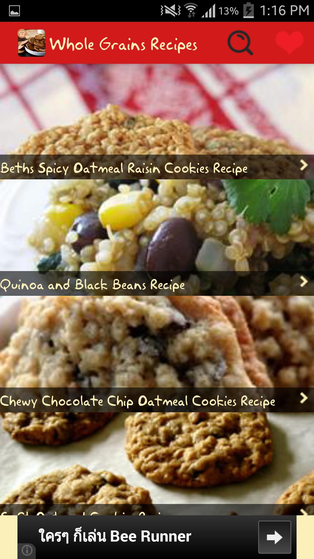 Whole Grains Recipes