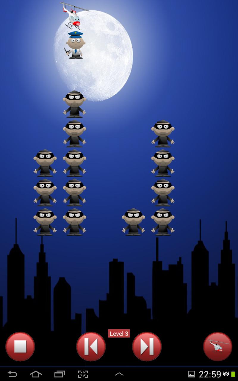 Cops catch Robbers in the City