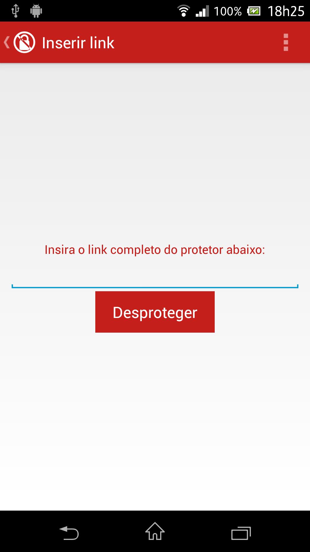 Desprotetor de Links
