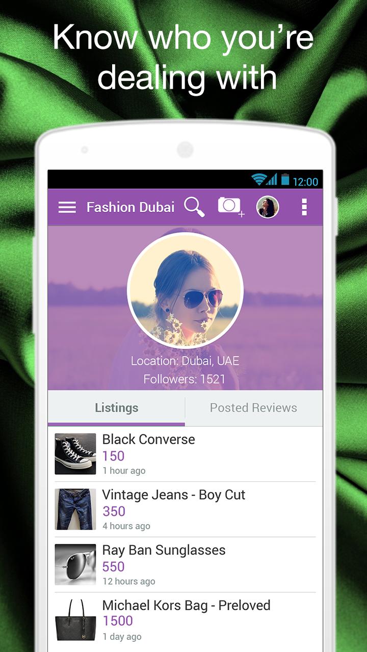 Fashion in UAE: For Sale