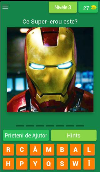 Ghiceste Super-eroul