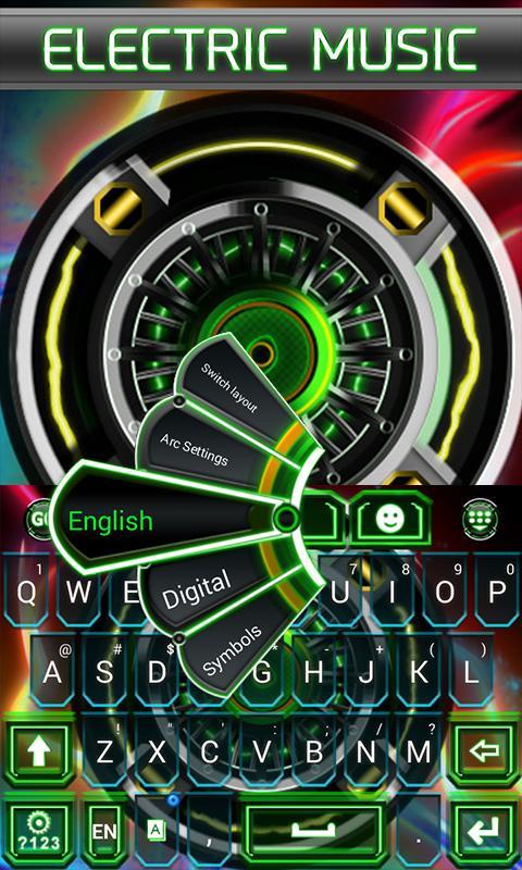Electric Music Keyboard Theme