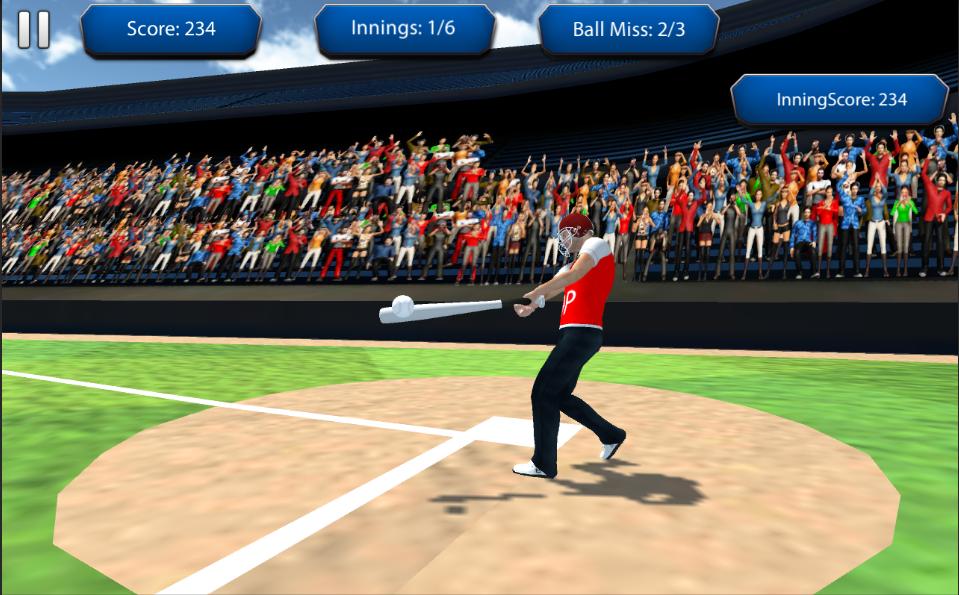 Baseball Game HomeRun