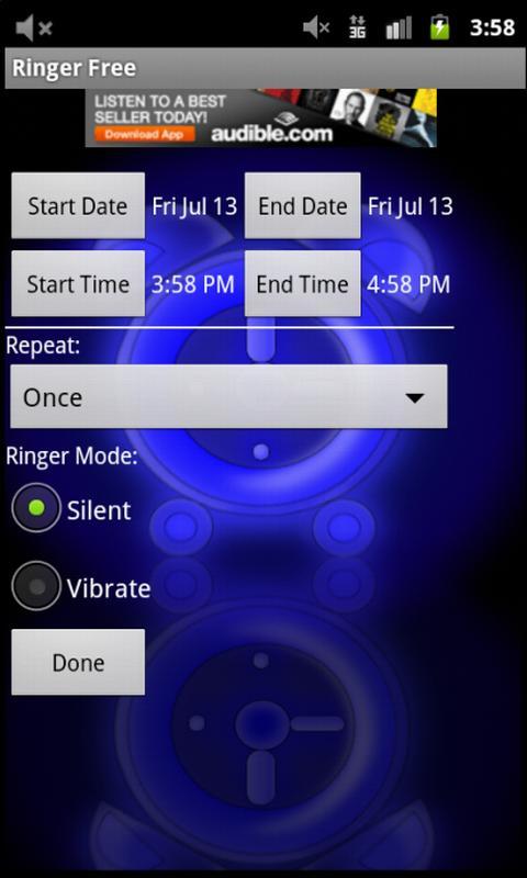 Ringer Free - Ring Scheduler