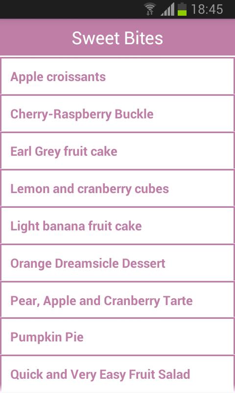 Dessert Recipes: Sweet Bites