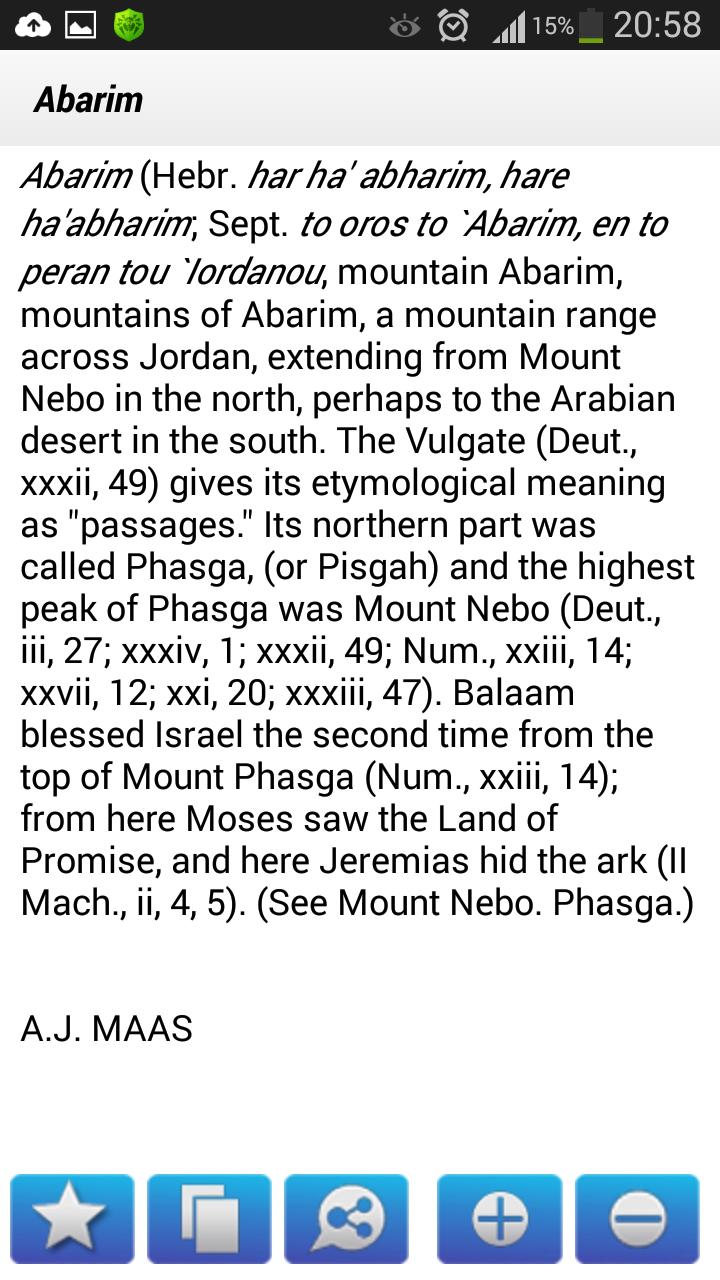 Catholic Encyclopedia