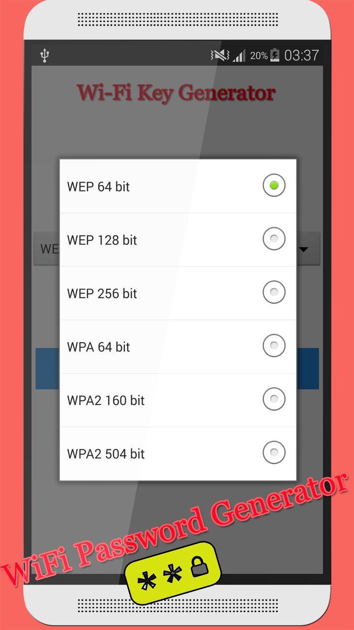 Password Wifi Generator 2015