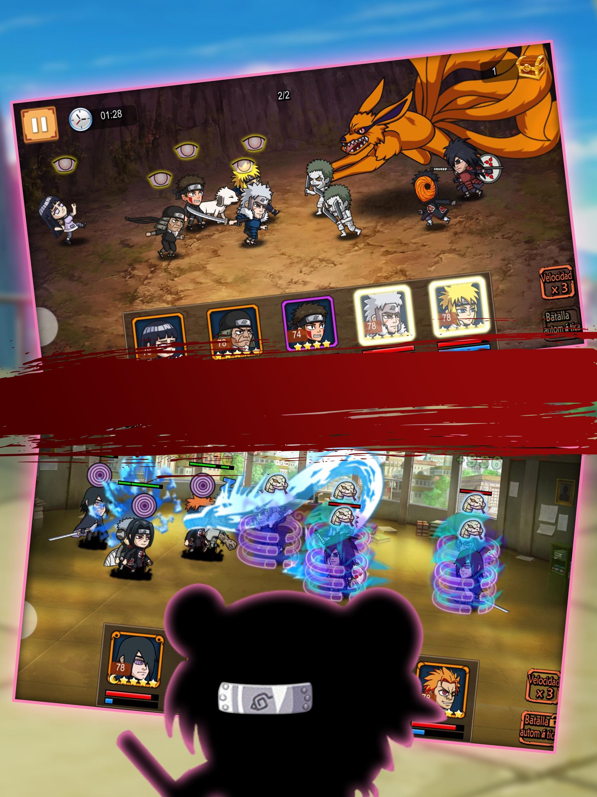 Collection Of Ninja Legends: Storm Battle