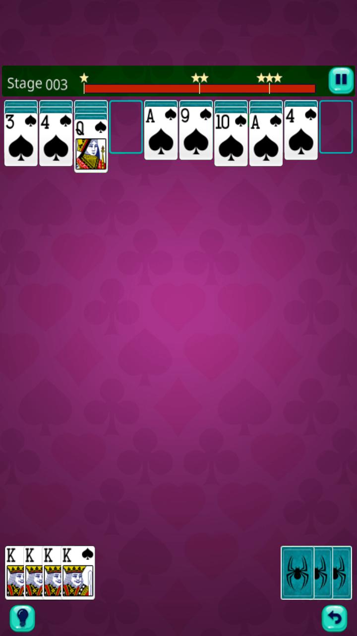 Spider Solitaire Online