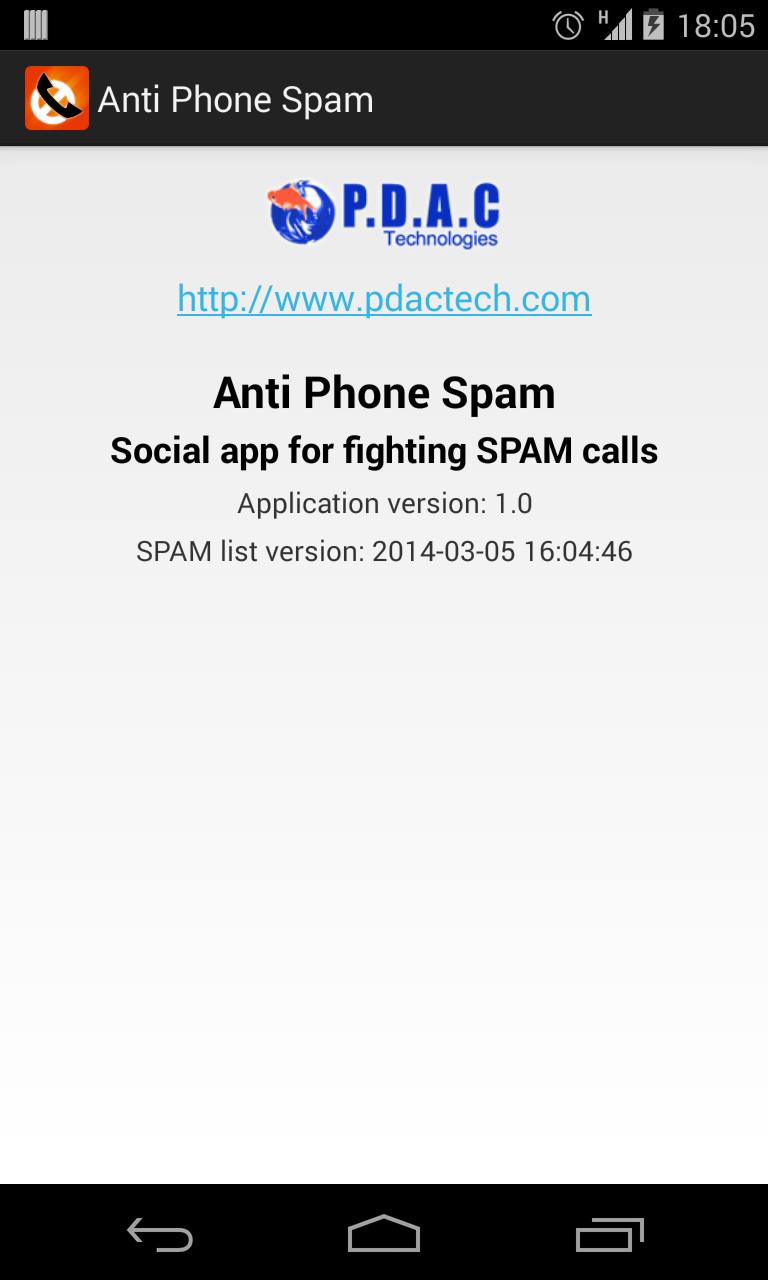 Anti Phone Spam
