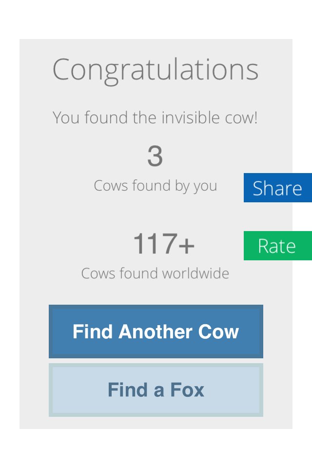 Find the Invisible Cow