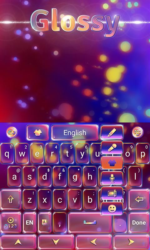Glossy2 GO Keyboard Theme