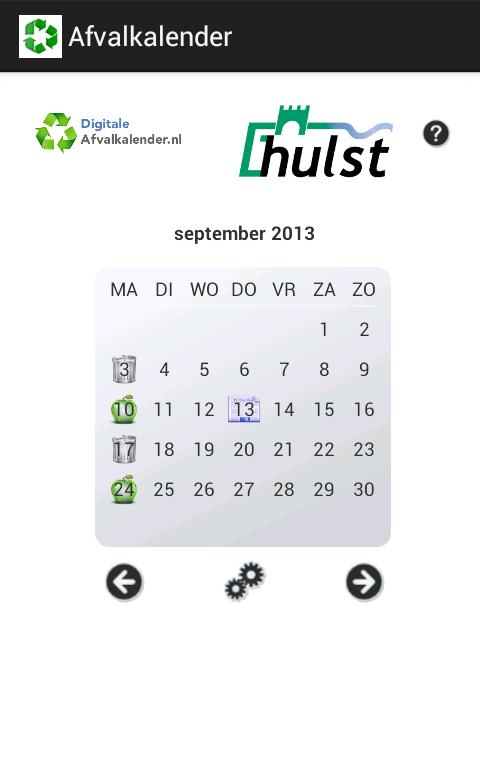 Digitale afvalkalender Hulst