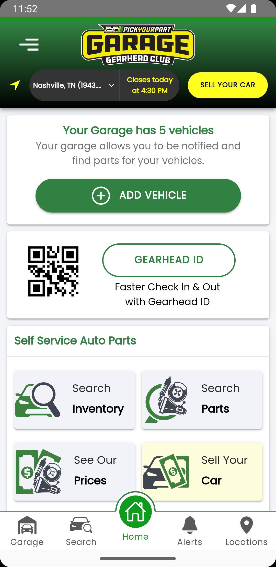 Pick Your Part Garage