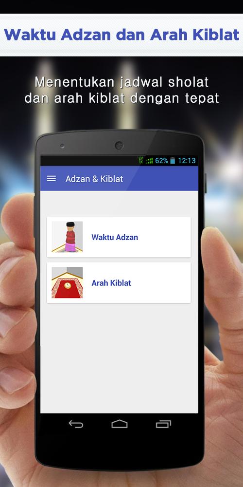 Waktu Sholat & Kiblat + Adzan
