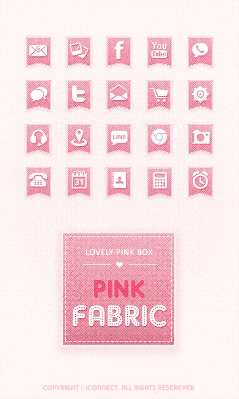 PINK FABRIC icon theme