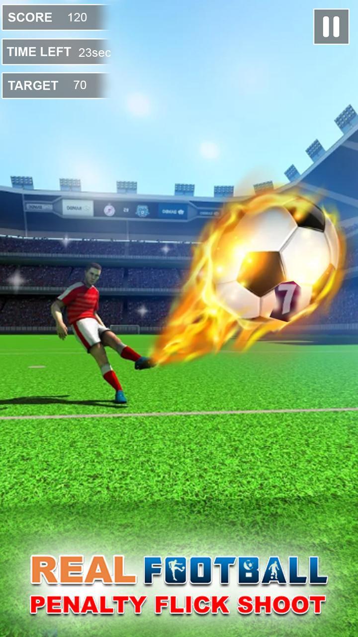 Kick Footballer Flick Shootout:Soccer Penalty 2018