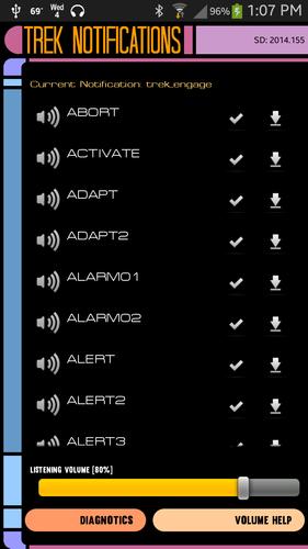 Trek Notifications LITE