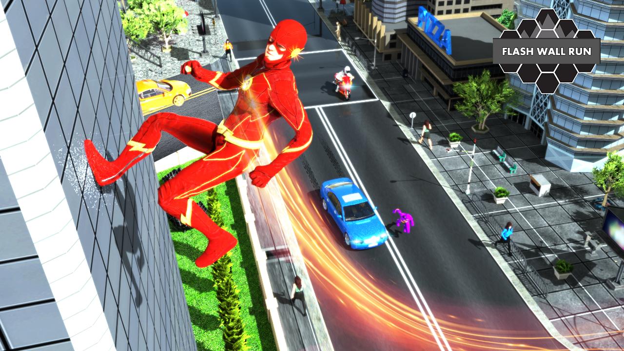 Flash Speedster hero- Superhero flash: Speed games