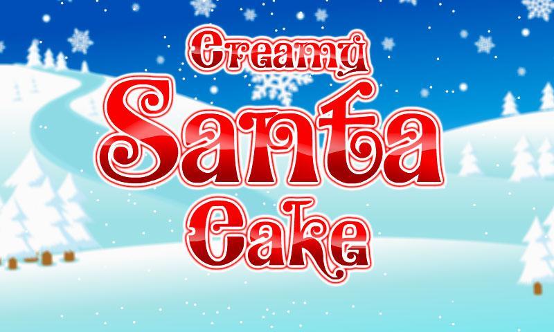 Creamy Santa Cake