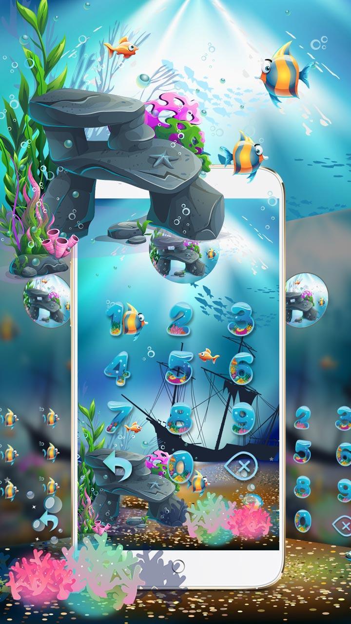 Sea Water Aquarium Theme