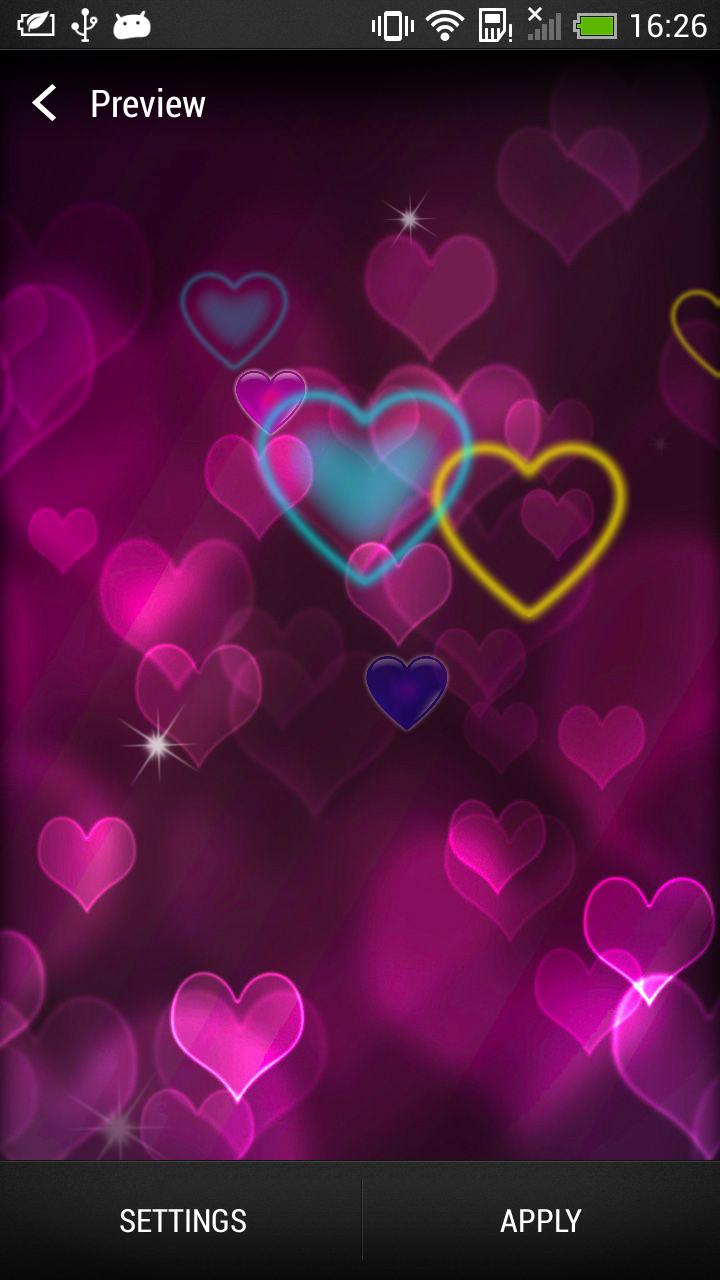 Hearts Live Wallpaper