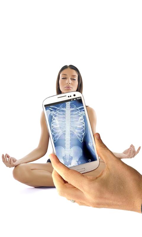 Blonde Xray Scanner Prank