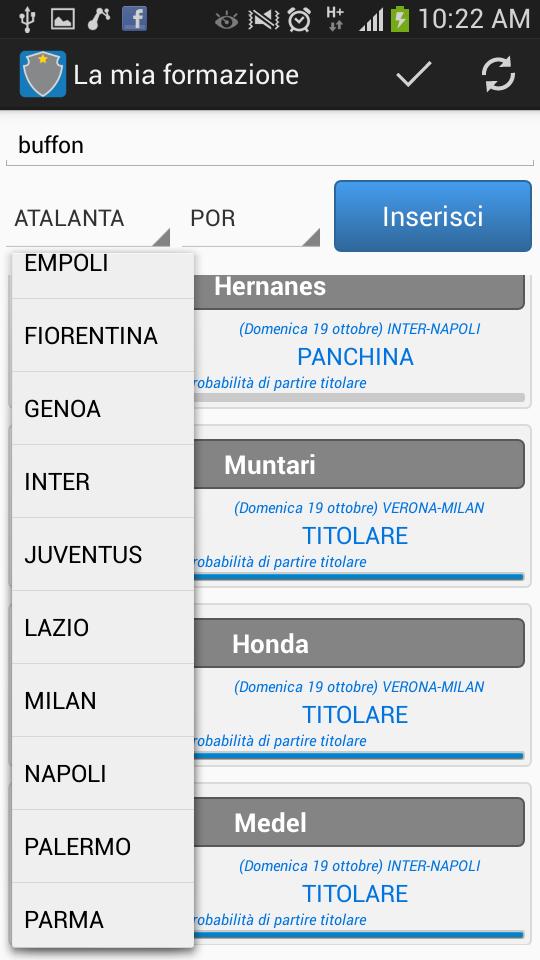 Formazione Fantacalcio Free