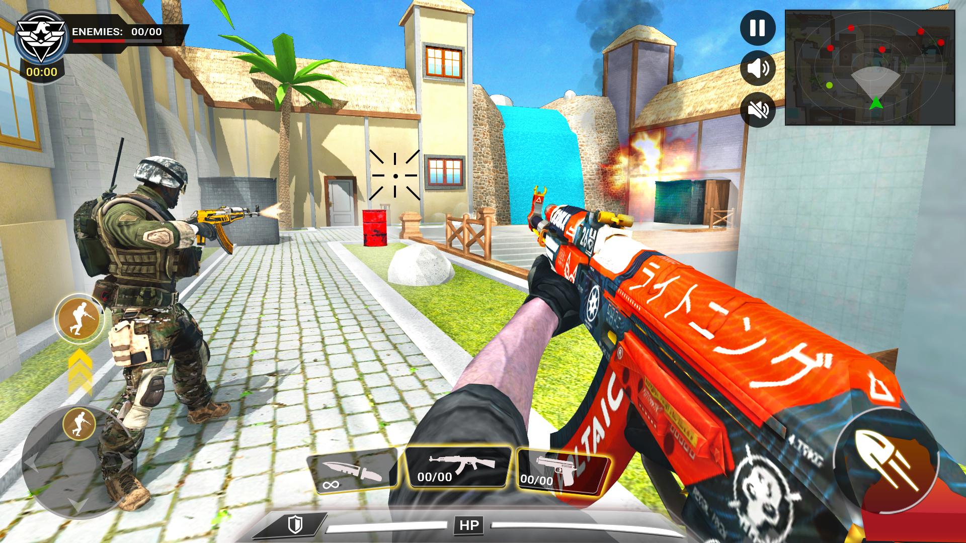 FPS Commando Strike Mission 3D