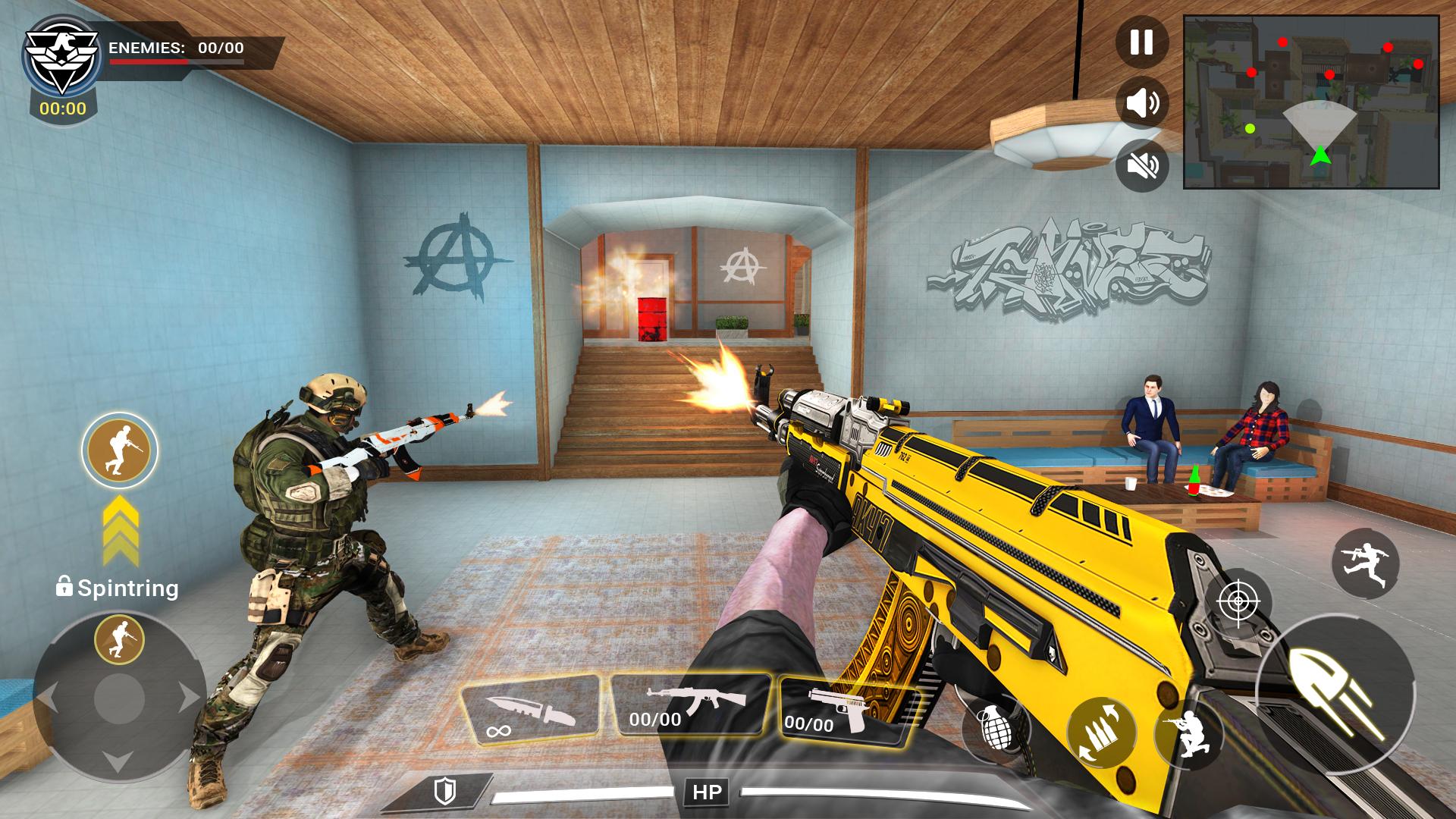 FPS Commando Strike Mission 3D