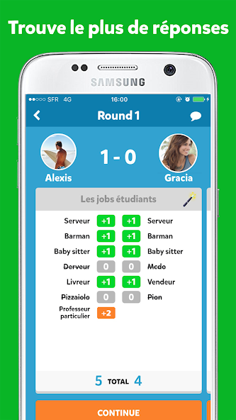 Fight List - Categories Game