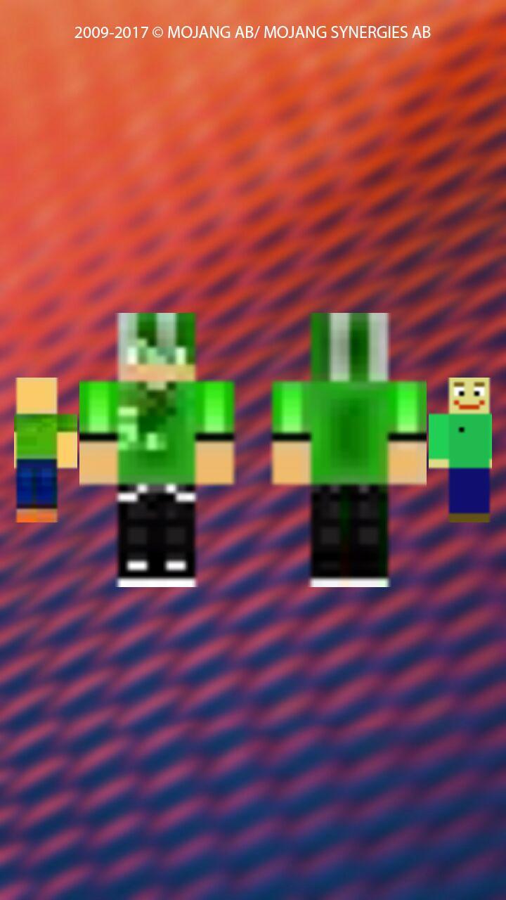 Baldi skins for MCPE