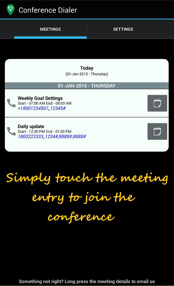 CDialer Conference Call Dialer