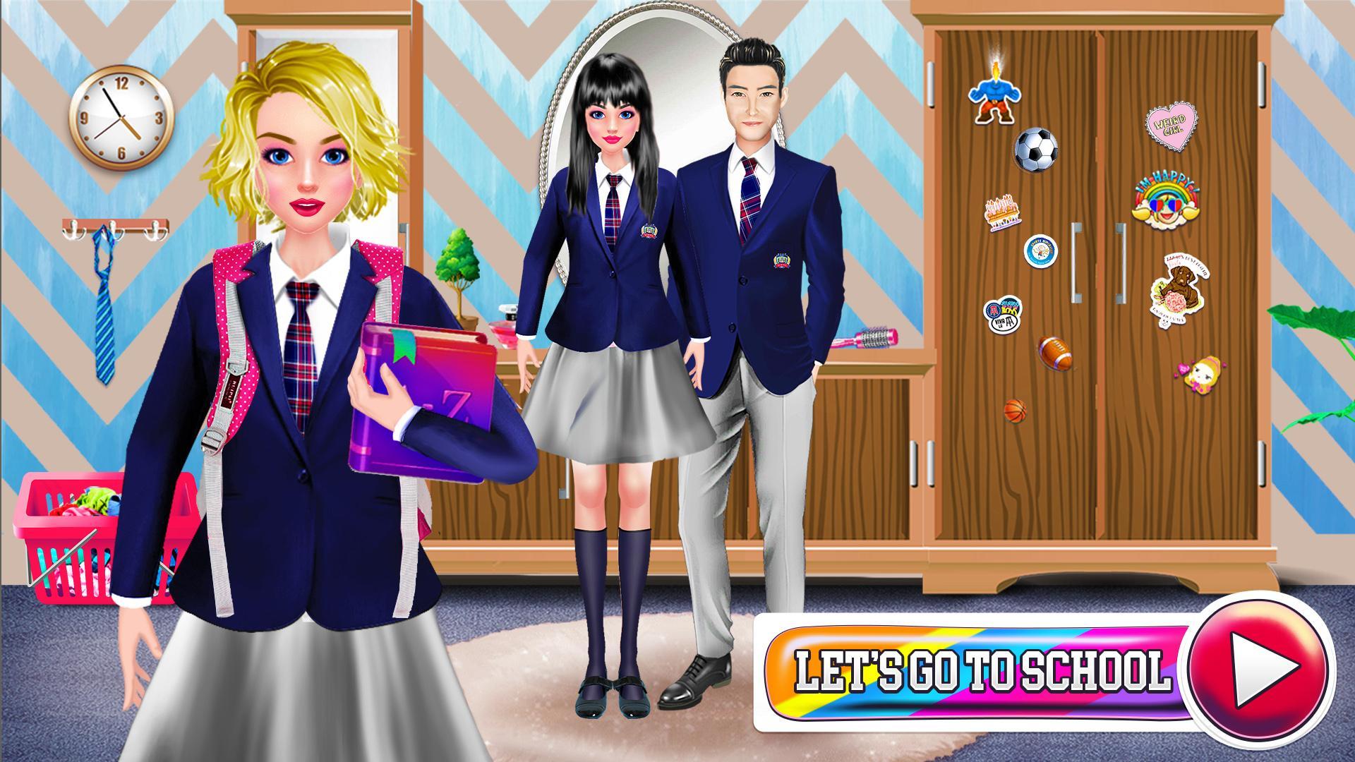 High School Life Dress Up