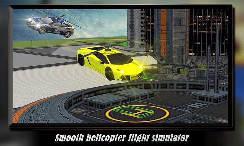 Helicopter Flying Car
