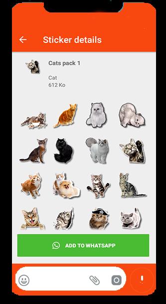 Cats Funny Stickers for WhatsApp 2019