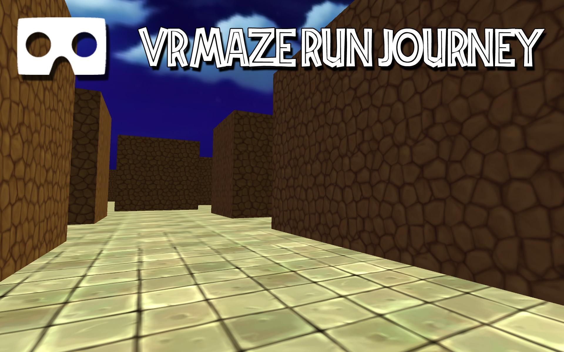 VR Maze Run Journey