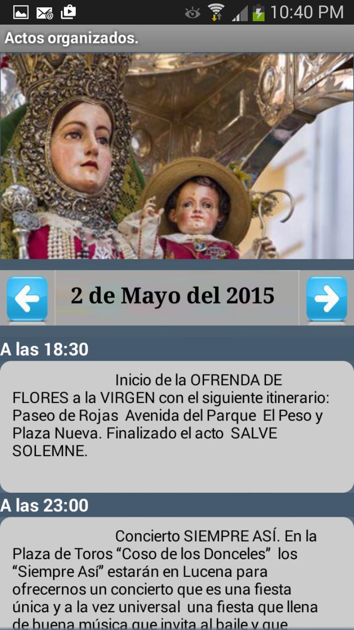 Fiestas Aracelitanas 2015